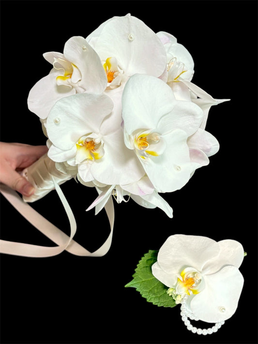 Butterfly Orchids | Bridal Bundle